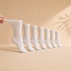 Pack de 7 paires de chaussettes Noven Socks en fibre de bambou