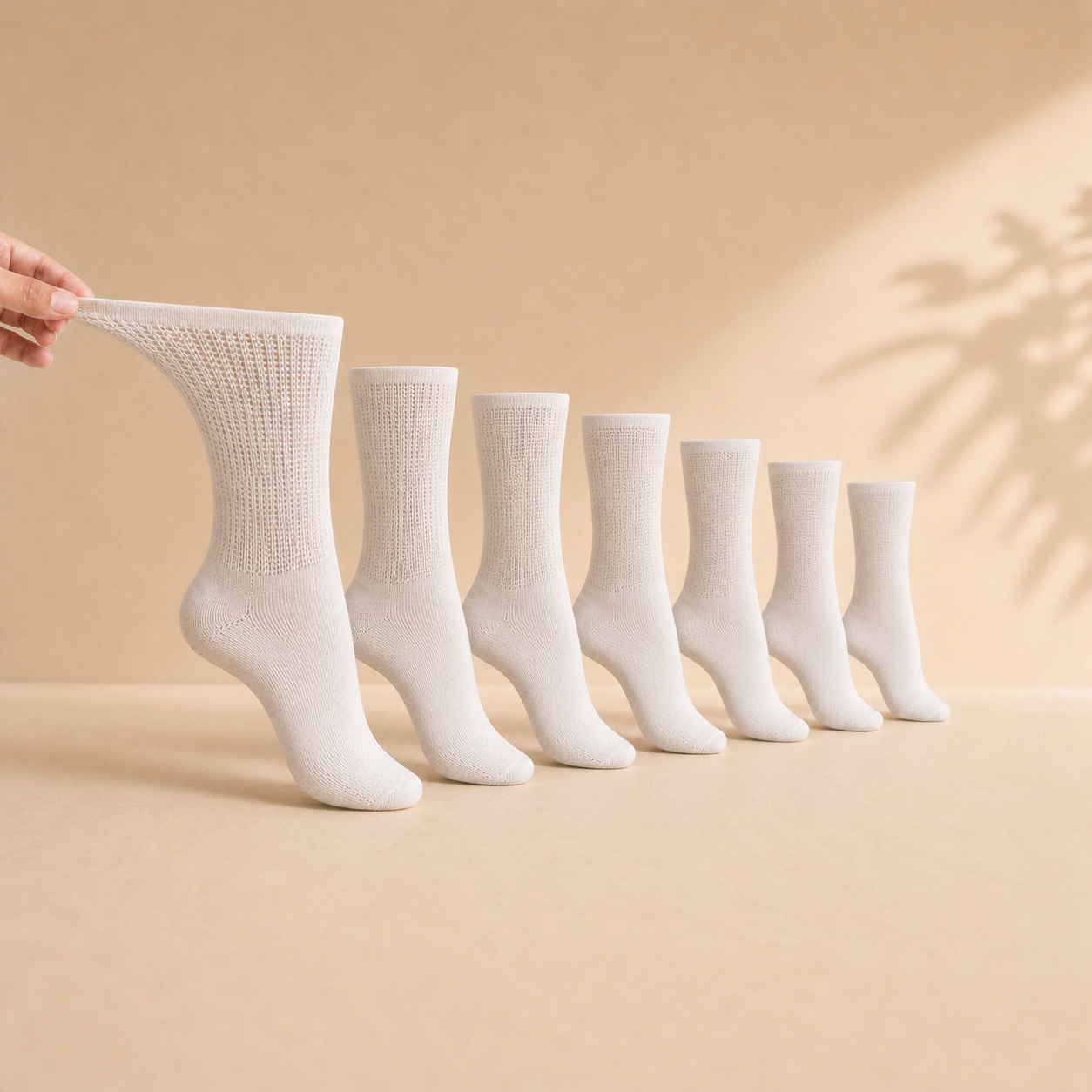 Pack de 7 paires de chaussettes Noven Socks en fibre de bambou