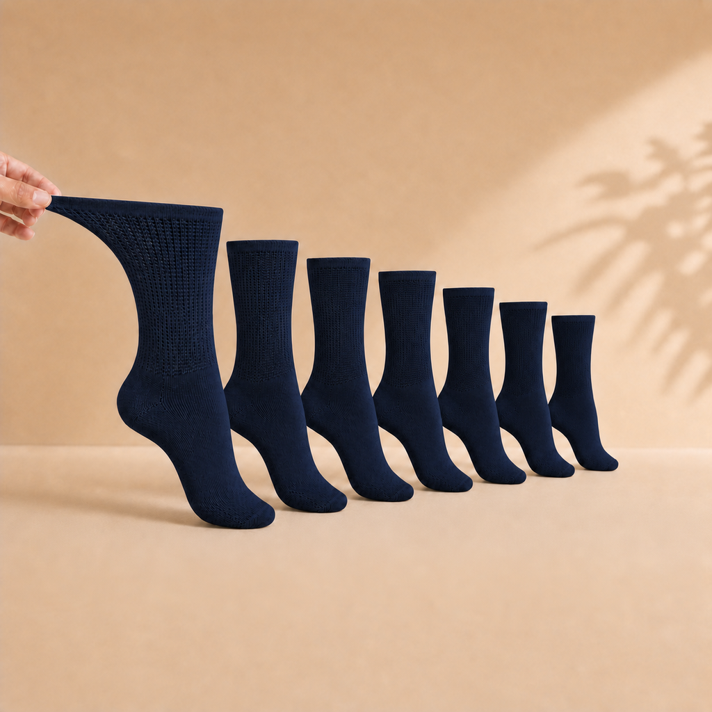 Chaussettes Noven Socks coloris marine